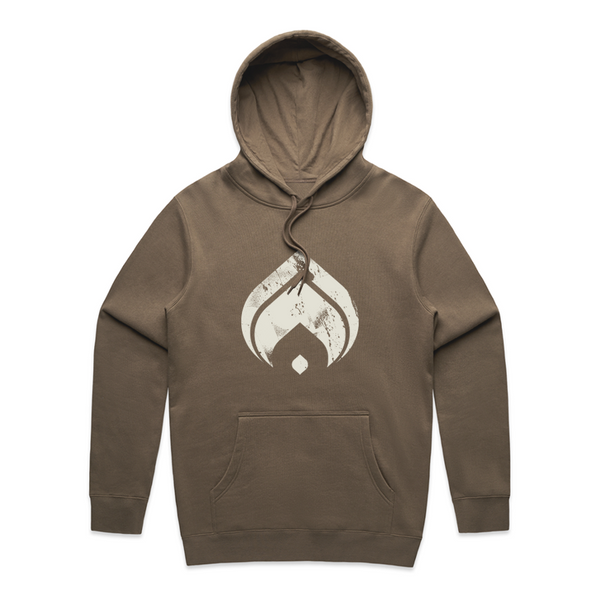 LOGO Heavyweight Hoodie - Walnut
