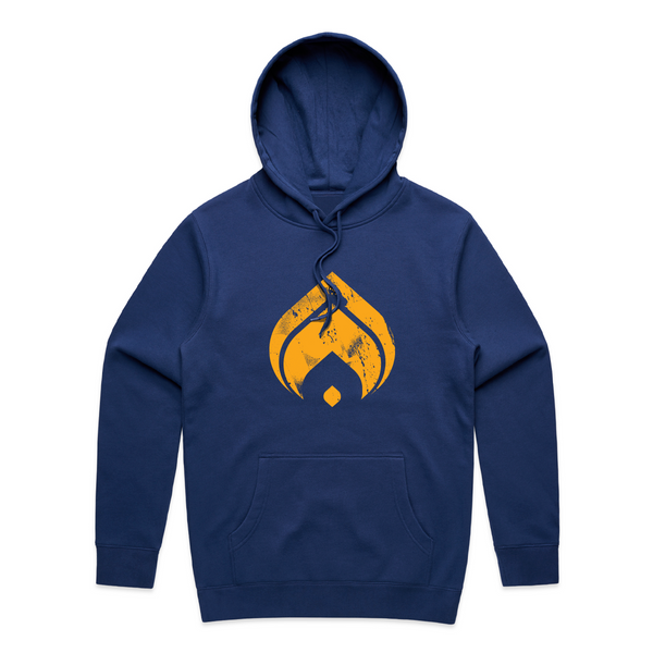 LOGO Heavyweight Hoodie - Cobalt - Size M & L Only